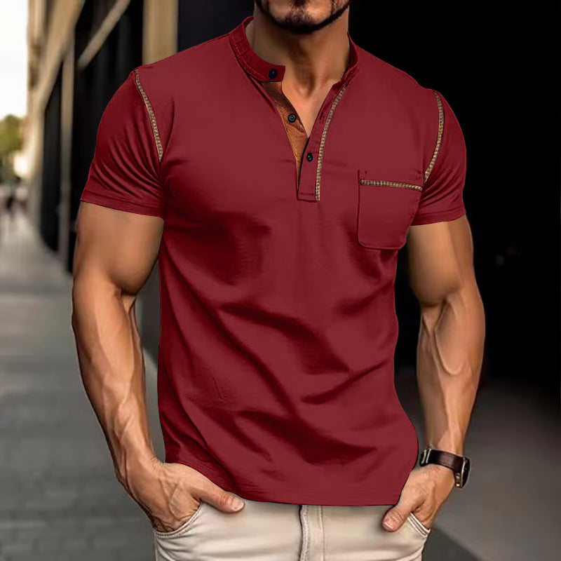 S-3XL-2024 tricou polo casual pentru bărbați, cu uscare rapidă, care absoarbe transpirația
