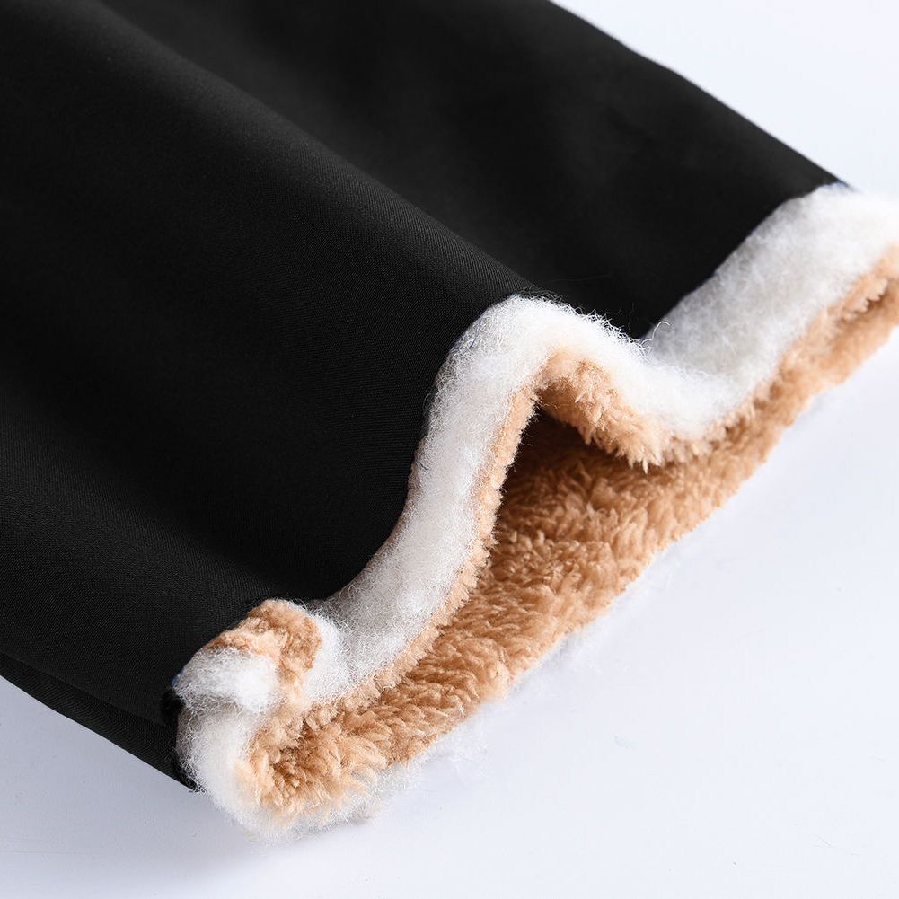 【30%OFF】【S-5XL】Pantaloni calduri groși de iarnă de mărime plus