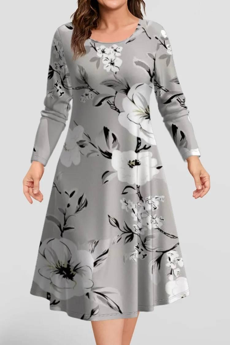 【S-4XL】2023 noua rochie casual de toamna