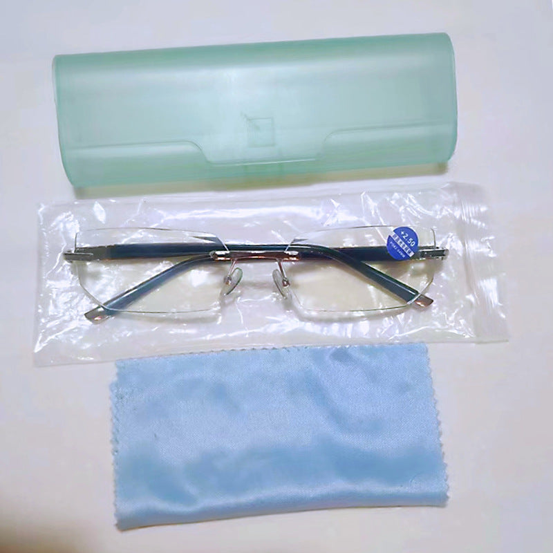 2023 Noi ochelari germani de tehnologie neagră cumpărați unul și primiți unul gratuit! Ochelari de lectură anti-lumină albastră / de aproape și de departe