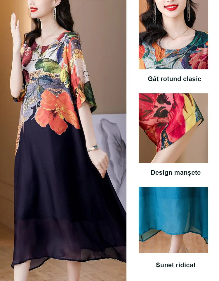 Fusta elegantă imprimată, vânzare limitată, cel mai mic preț din lume