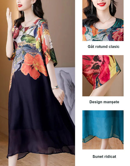 Fusta elegantă imprimată, vânzare limitată, cel mai mic preț din lume