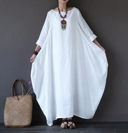 【S-5XL】2024 noua rochie de vara largi marime mare confortabila si respirabila