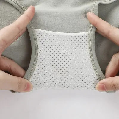 🌟【Top Vânzare】(6 buc.) Chiloți antibacterieni din bumbac care nu lasă urme