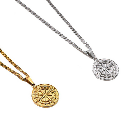 【Cumpărați unul, primiți unul gratuit】Colier busola la moda