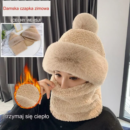 😍🎉 【1/2/3 sztuk】🔥Nowy, ciepły zimowy kapelusz z owczej wełny, jest ciepły i gruby