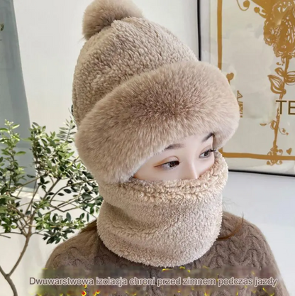 😍🎉 【1/2/3 sztuk】🔥Nowy, ciepły zimowy kapelusz z owczej wełny, jest ciepły i gruby