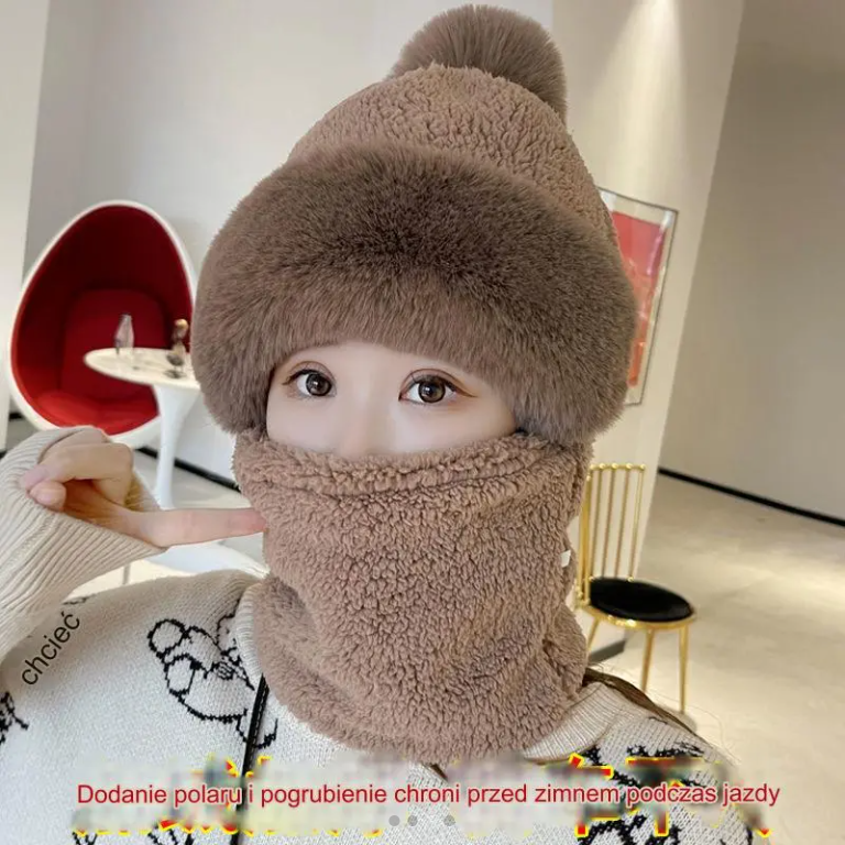 😍🎉 【1/2/3 sztuk】🔥Nowy, ciepły zimowy kapelusz z owczej wełny, jest ciepły i gruby