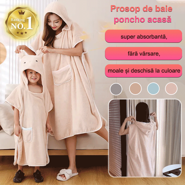 Halat de baie purtabil Yukata, cu glugă, pentru toate anotimpurile, pentru adulți, absorbant de apă,