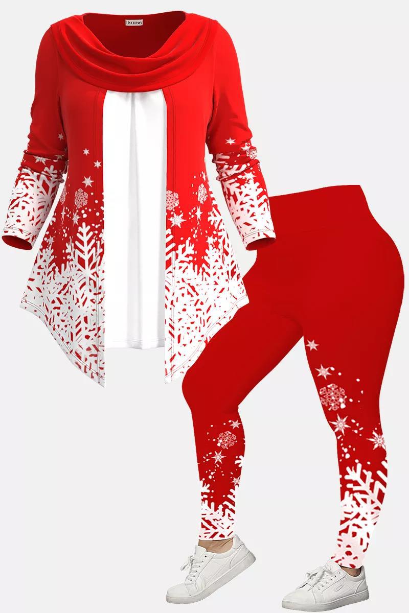 【L-4XL】Craciun lmprimare Creativ 3D Digital Ocazional Costum Loose Crew Gat pentru barbati sifemei