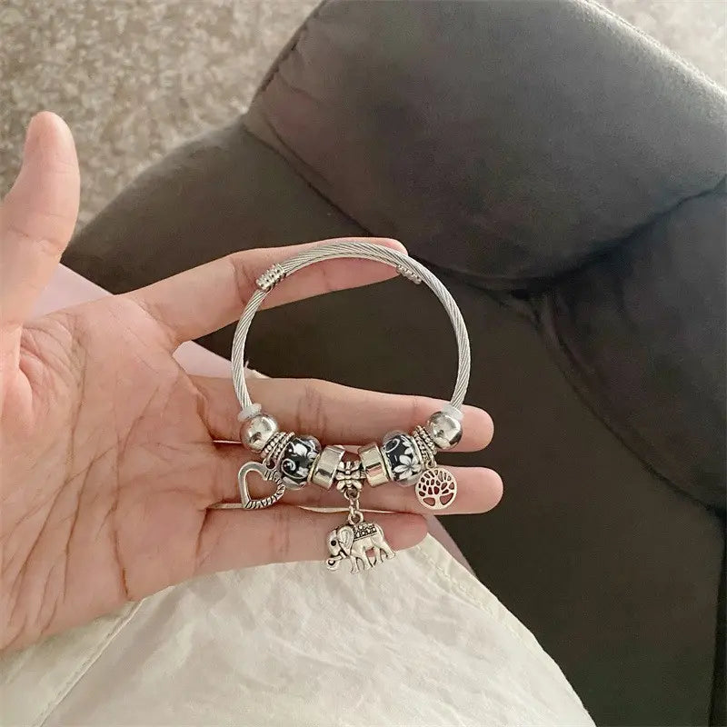 【Cumpără 1 primești 1 gratis】Brățară reglabilă de prins de vise din argint 925