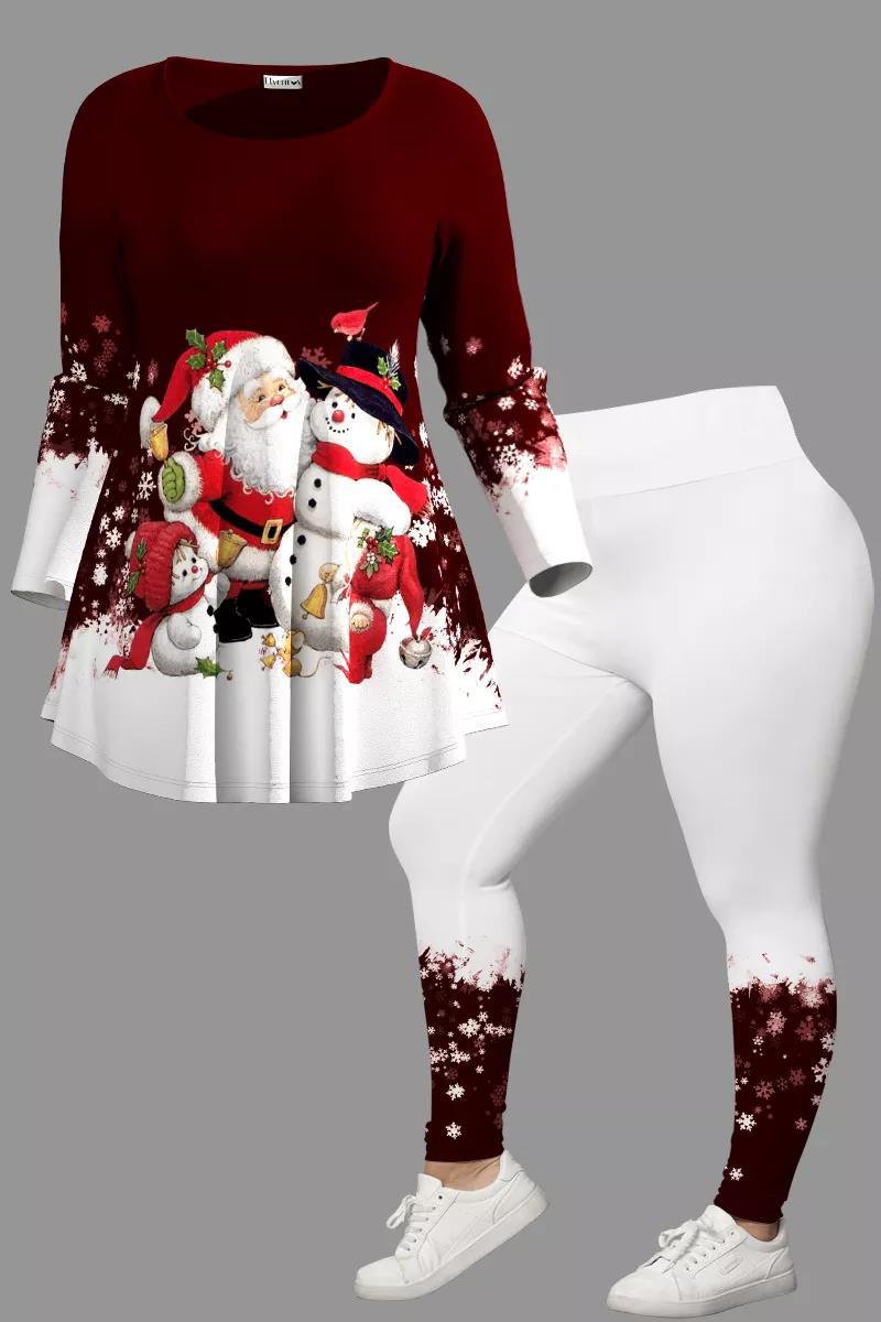 【L-4XL】Craciun lmprimare Creativ 3D Digital Ocazional Costum Loose Crew Gat pentru barbati sifemei