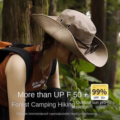 2024 Camping montan șnur pălărie pescar alpinism pescuit western cowboy pălărie