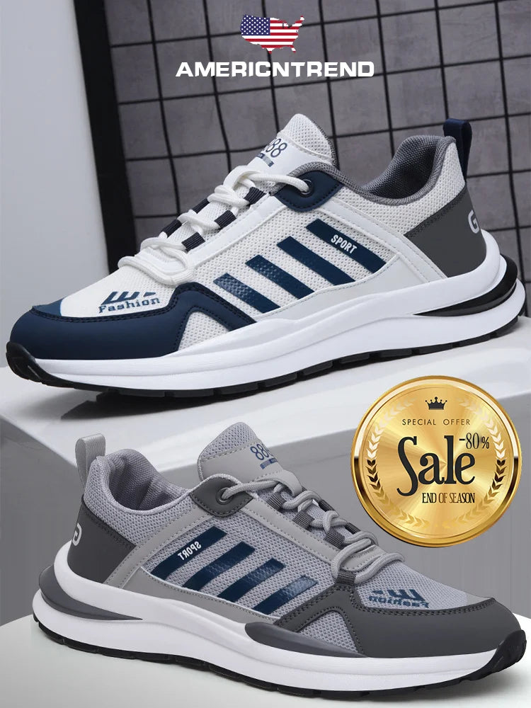 Pantofi de bărbați cu ochiuri respirabile din plasă pentru bărbați Aggan Casual