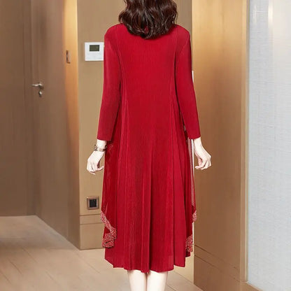 Oferta limitata-2023 Nou set de haine retro de toamnă, cu temperament high-end