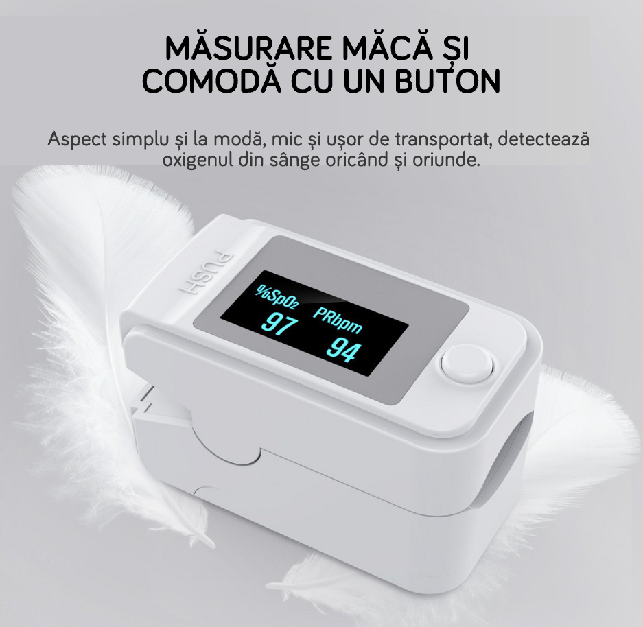 【Cumpărați 1 primiți 1 gratuit】Oximetru non-invaziv de înaltă precizie