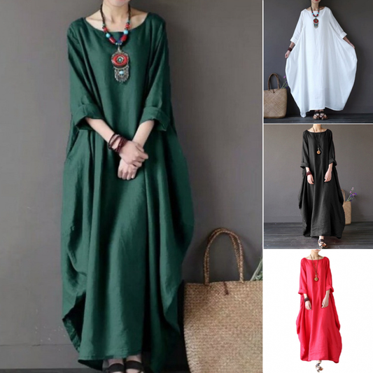 【S-5XL】2024 noua rochie de vara largi marime mare confortabila si respirabila