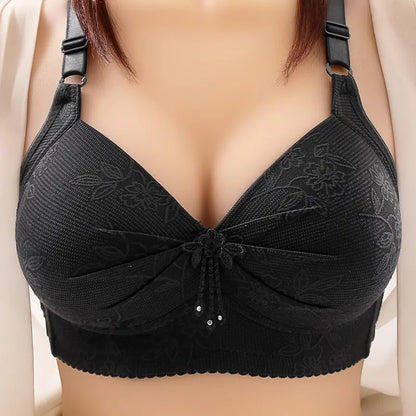 ⚡🔥Promoție de Anul Nou--50% reducere 🥰 2024 Sutien pentru lenjerie intimă confortabilă de mărime Plus