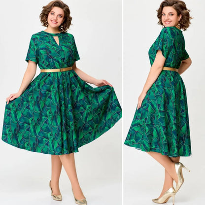 【50%OFF 】【S-5XL】 Noua rochie de modă, design clasic, elegant și simplu