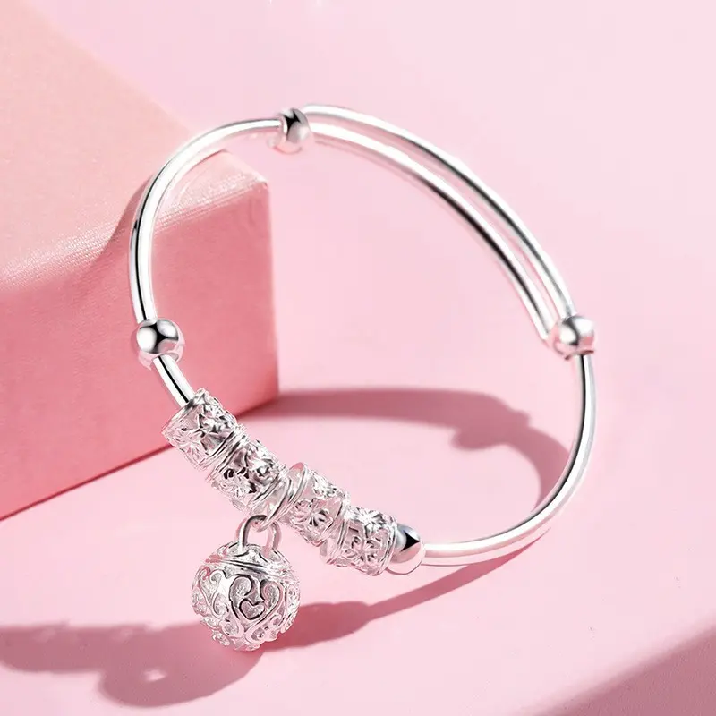 Dreamcatcher Bracelet S925 Silver Female All-Match Bracelet High Sense Simple Bracelet Student Jewelry Silver Jewelry New Birthday Gift