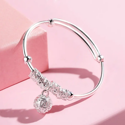 Dreamcatcher Bracelet S925 Silver Female All-Match Bracelet High Sense Simple Bracelet Student Jewelry Silver Jewelry New Birthday Gift