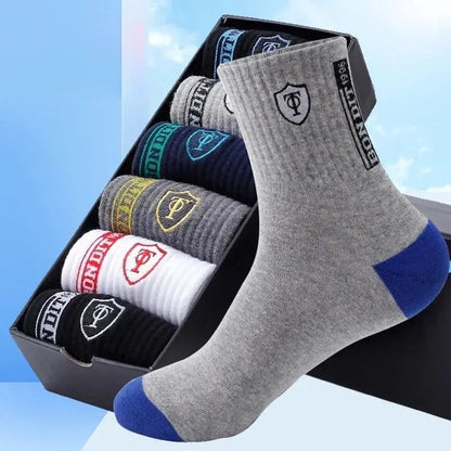 【10 perechi】Șosete bărbați deodorant calde absoarbe transpirația