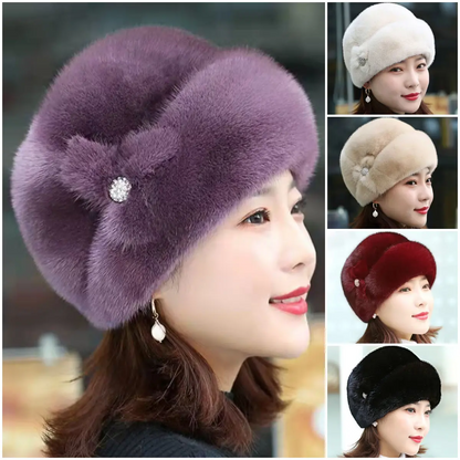 👒【Cumpărați 1 obțineți 1 gratuit】2023 iarna noua moda palarie calda de pluș