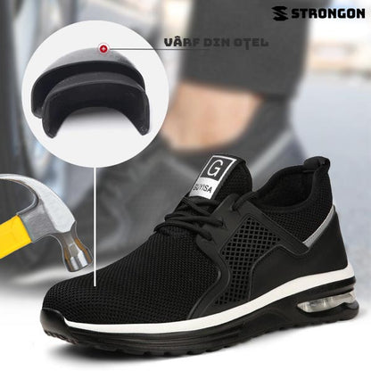 Pantofi de protecție pentru bărbați Flyweave Flyweave Lightweight Air Cushion