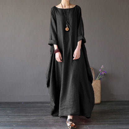 【S-5XL】2024 noua rochie de vara largi marime mare confortabila si respirabila