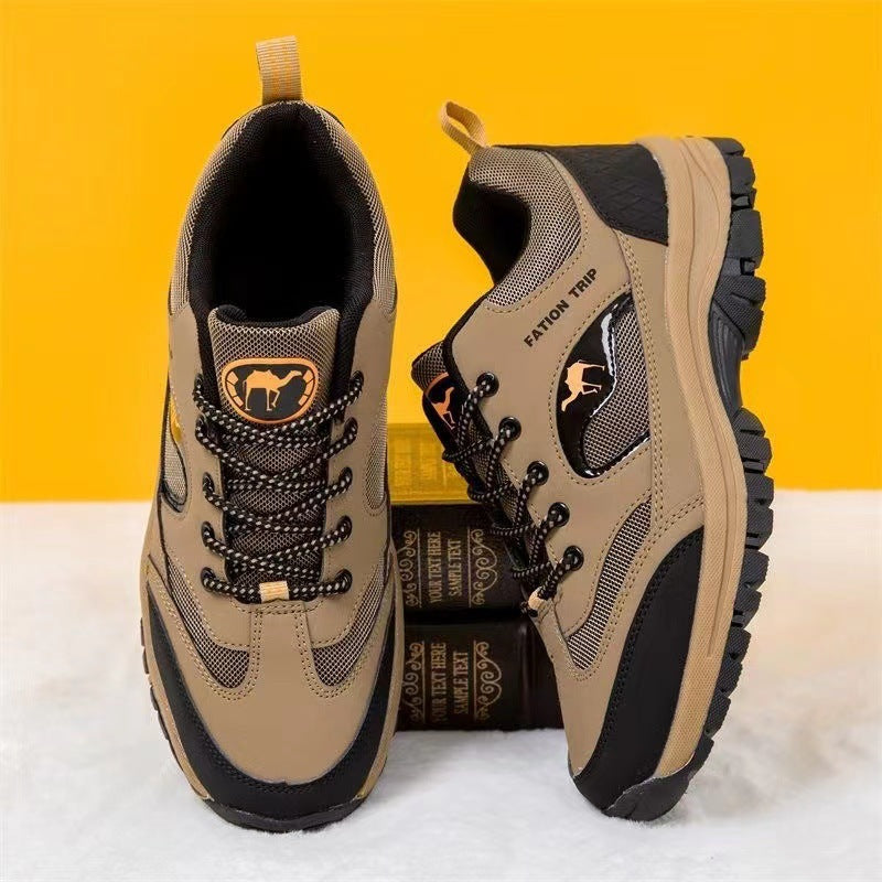 【39-46】2024 Pantofi noi pentru bărbați Moda Trend Pantofi pentru drumeții în aer liber Pantofi de cămilă Sport Plus Size Pantofi pentru tată Adidași pentru bărbați