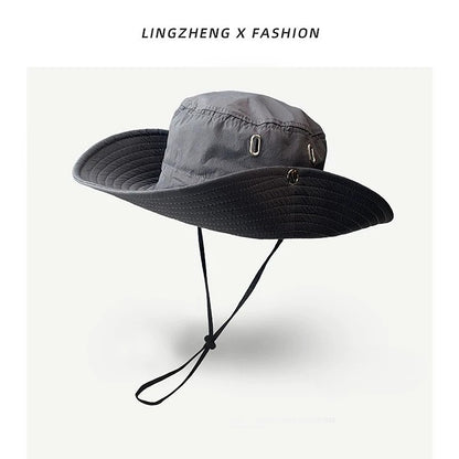 2024 Camping montan șnur pălărie pescar alpinism pescuit western cowboy pălărie