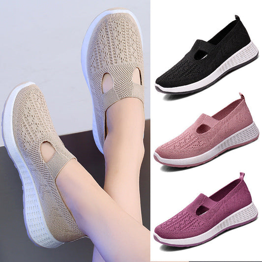Oferta limitata-Pantofi de damă anti-alunecare din plasă respirabil