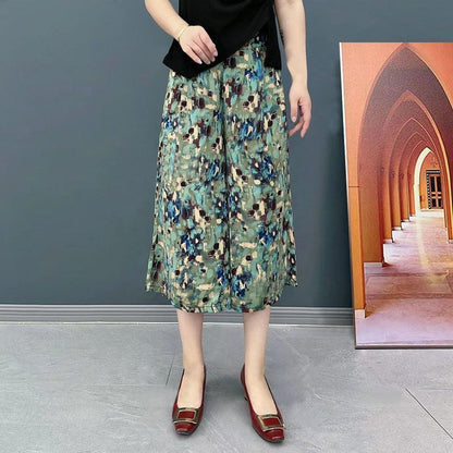 ❤️【Cumpără 1 primești 3 gratis】❤️【M-5XL】2024 Noi pantaloni largi imprimați cu talie înaltă