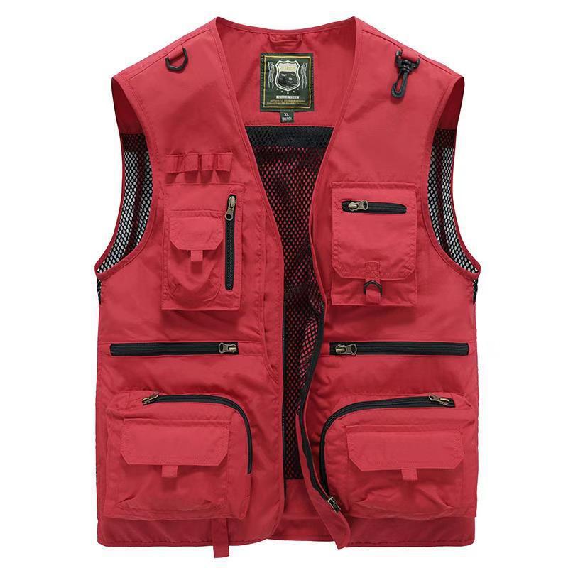 【50%OFF】【S-5XL】Жилетка с няколко джоба за лятно работно облекло на открито