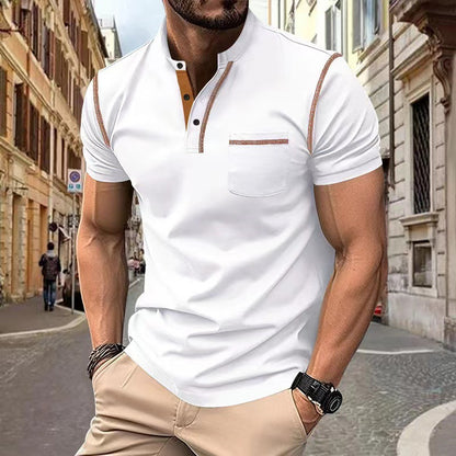 S-3XL-2024 tricou polo casual pentru bărbați, cu uscare rapidă, care absoarbe transpirația