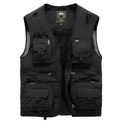 【50%OFF】【S-5XL】Жилетка с няколко джоба за лятно работно облекло на открито