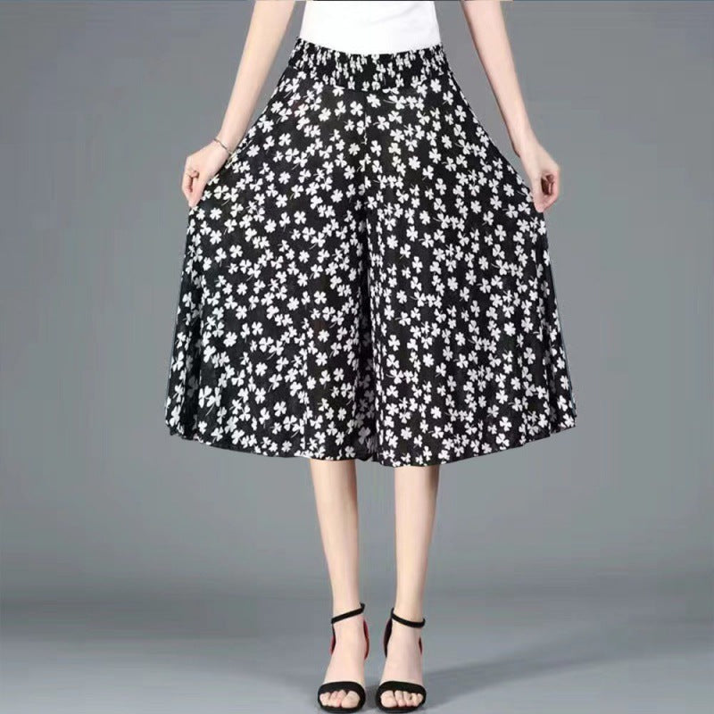 ❤️【Cumpără 1 primești 3 gratis】❤️【M-5XL】2024 Noi pantaloni largi imprimați cu talie înaltă