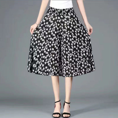 ❤️【Cumpără 1 primești 3 gratis】❤️【M-5XL】2024 Noi pantaloni largi imprimați cu talie înaltă