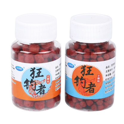 【Prindeți pește în câteva secunde】【4/10 sticle 】Particule proaspete de momeală din proteine animale Marfă cautată