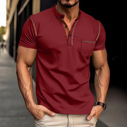 S-3XL-2024 tricou polo casual pentru bărbați, cu uscare rapidă, care absoarbe transpirația