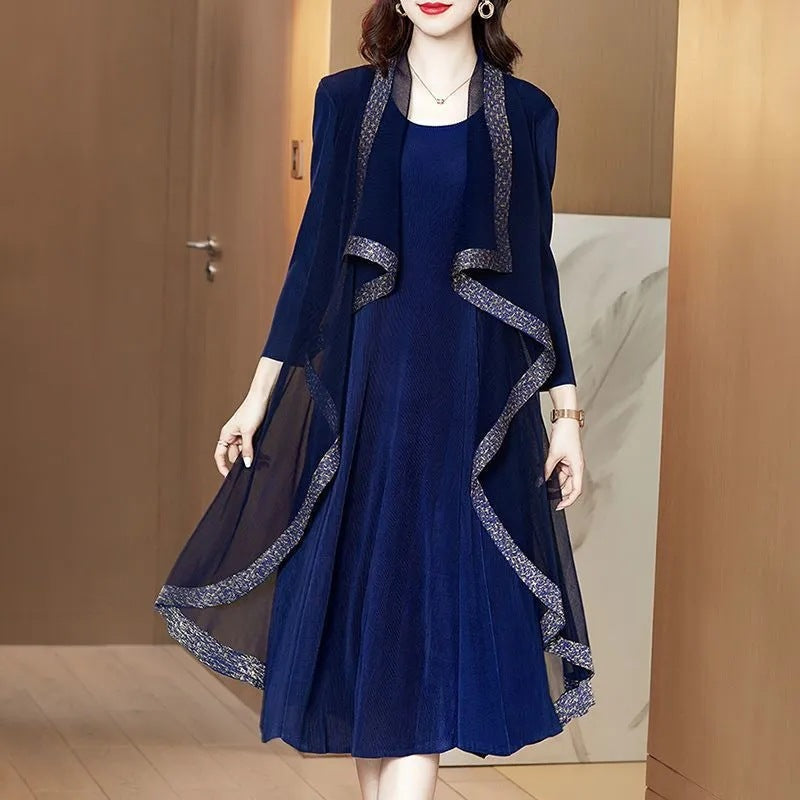 Oferta limitata-2023 Nou set de haine retro de toamnă, cu temperament high-end