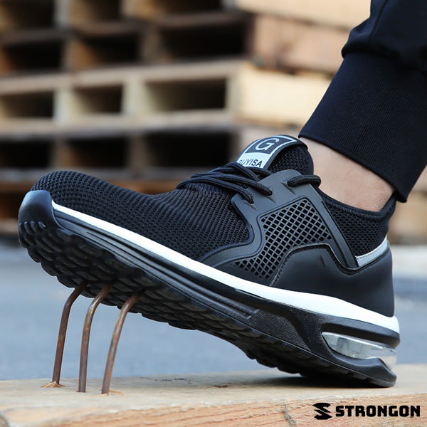 Pantofi de protecție pentru bărbați Flyweave Flyweave Lightweight Air Cushion