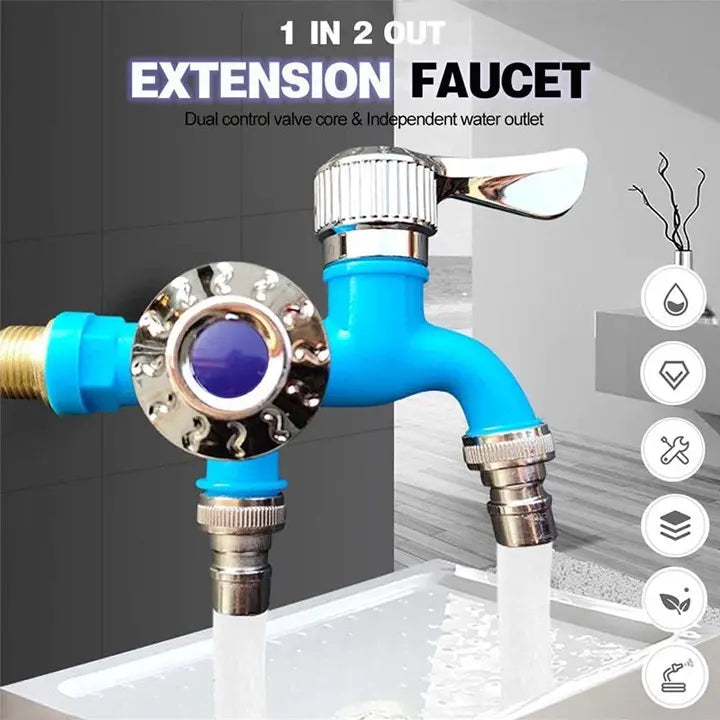 【Cumpărați 1 obțineți 1 gratuit】Robinet de exterior antigel cu control dublu