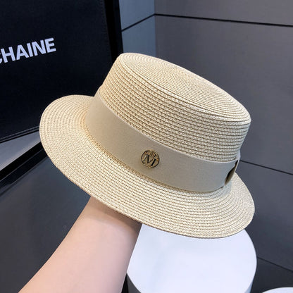 2024 Pălărie de paie de înaltă calitate, vacanță la malul mării, umbrelă de soare, protecție solară, pălărie de soare din paie