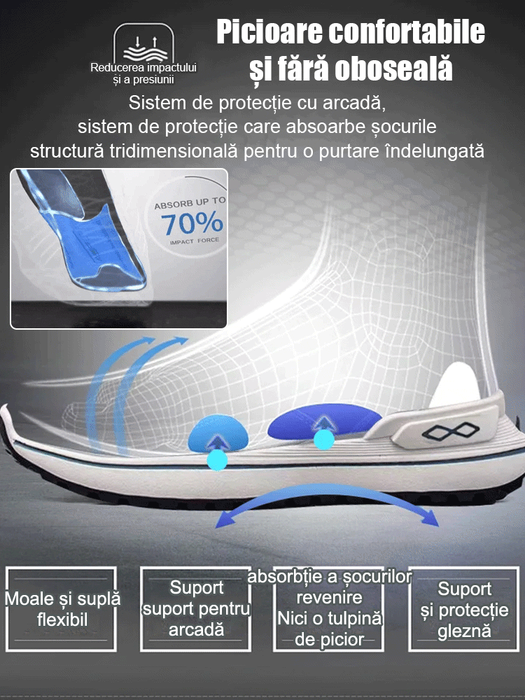 Pantofi de bărbați cu ochiuri respirabile din plasă pentru bărbați Aggan Casual