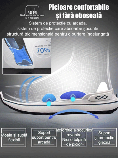 Pantofi de bărbați cu ochiuri respirabile din plasă pentru bărbați Aggan Casual