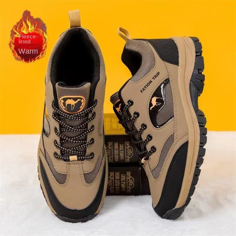 【39-46】2024 Pantofi noi pentru bărbați Moda Trend Pantofi pentru drumeții în aer liber Pantofi de cămilă Sport Plus Size Pantofi pentru tată Adidași pentru bărbați