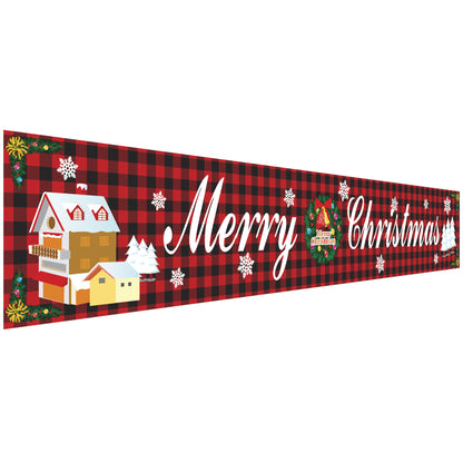 🎄【Cumpără 1 primești 1 gratis】Crăciun în aer liber Banner în aer liber Steagul de tragere🎅