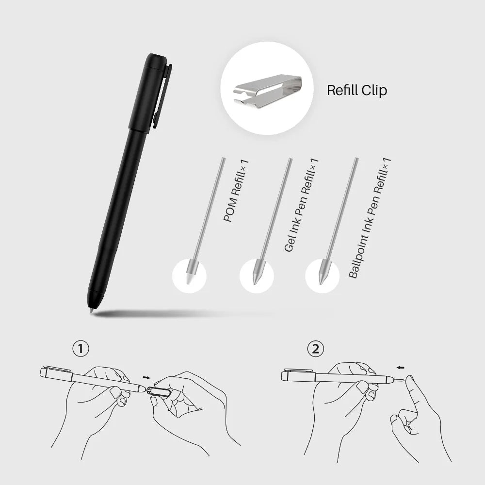 HUION Scribo PW310 Digital Neutral Battery-free Pen 8192 Levels for HS611/HS64/HS610/Q620M/H610PRO V2/Kamvas Pro 20