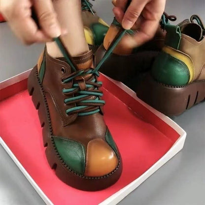 2023 noi culori de toamnă și iarnă asortate cizme retro Martin